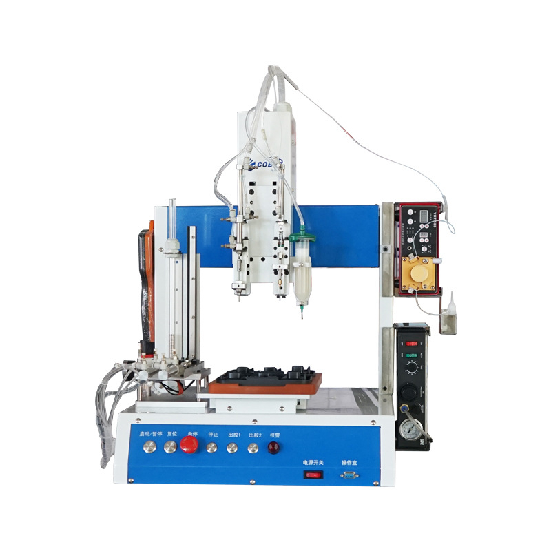 Automatic Dispensing And Mounting Magnet Machine
